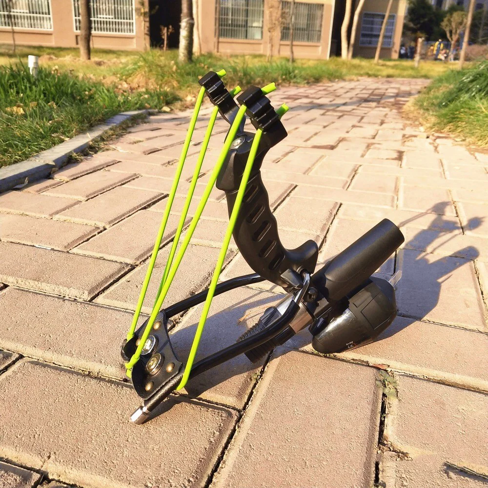 Archery Adult Powerful Fishing Slingshot Target Shooting with Folding Wrist Catapult Professional Hunter Hunting Sling Shot
Archery Adult Powerful Fishing Slingshot Target Shooting with Folding Wrist Catapult Professional Hunter Hunting Sling Shot