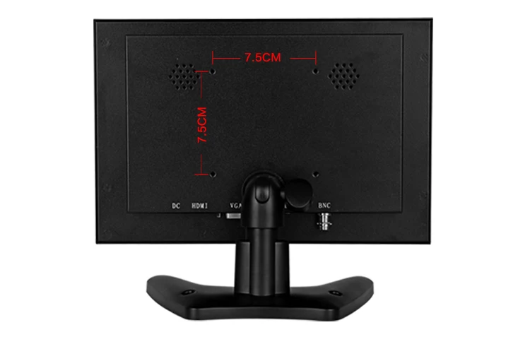 10inch EDP 1920X1200 Monitor with Metal Shell & HDMI VGA AV BNC Connector for PC Multimedia Microscope Industrial Machine Screen_F10
