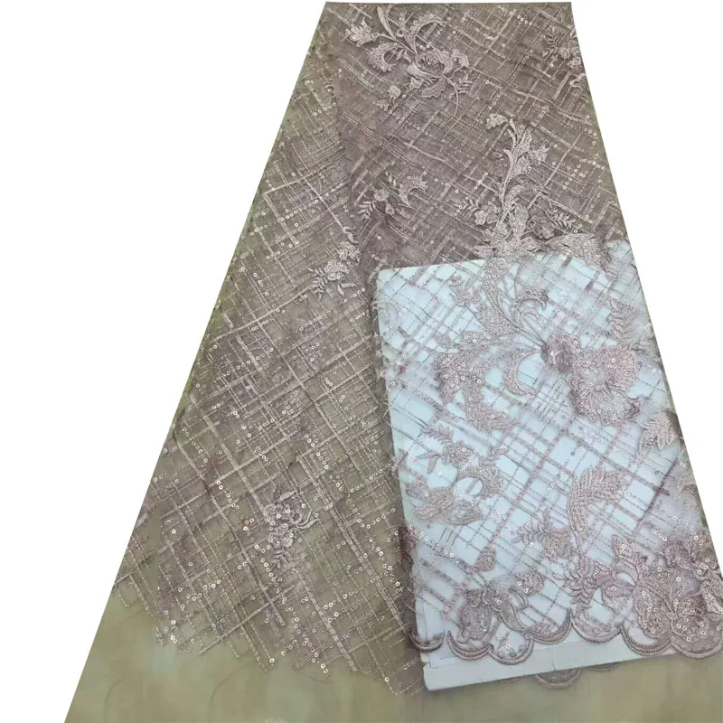 Pink french lace fabric with sequins african lace fabric 2018 embroidered nigerian H884-1
Pink french lace fabric with sequins african lace fabric 2018 embroidered nigerian H884-1