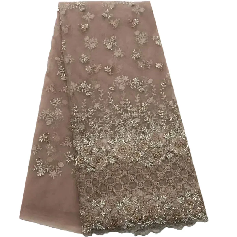 African French Lace Fabric High Quality Heavy Beaded Lace Fabric French Guipure For African Lace HJ930-1
African French Lace Fabric High Quality Heavy Beaded Lace Fabric French Guipure For African Lace HJ930-1