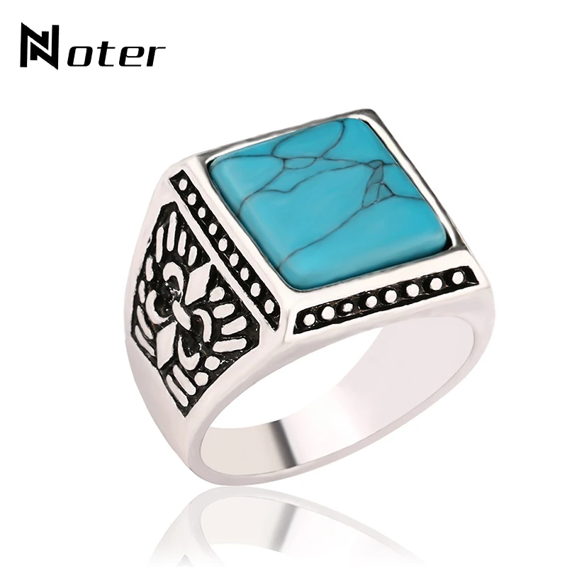 Noter Vintage Ethnic Signet Rings Green Square Resin Mens Finger Ring For Male Jewelry Bague aneis masculino
Noter Vintage Ethnic Signet Rings Green Square Resin Mens Finger Ring For Male Jewelry Bague aneis masculino