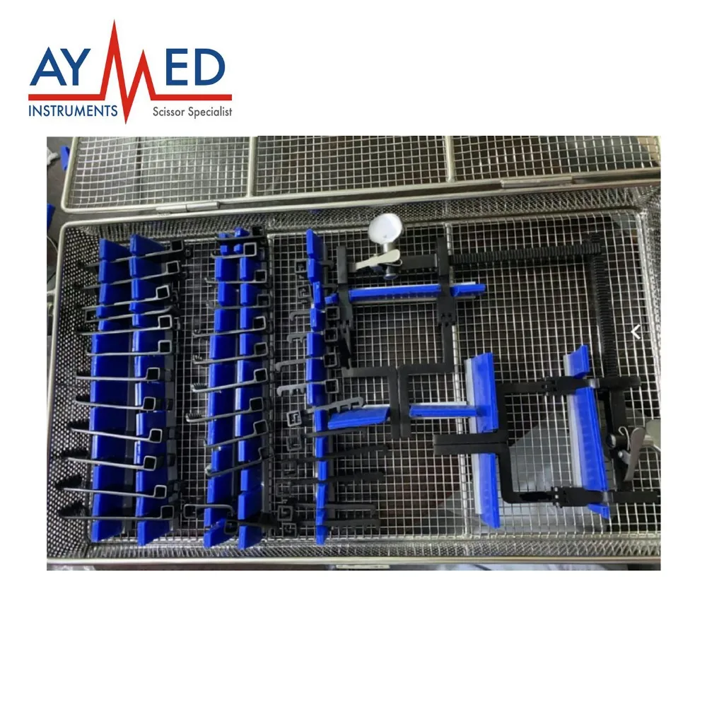 McCulloch Lumbar Retractor complete set with 36 blades microdiscectomy retractor system spine surgical instruments scissors
McCulloch Lumbar Retractor complete set with 36 blades microdiscectomy retractor system spine surgical instruments scissors