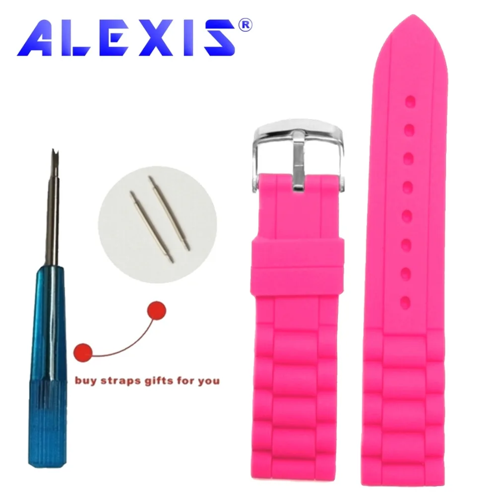 20mm Funny Deep Pink Silicone Jelly Rubber Ladies Watch Band Straps WB1002R20JB 
20mm Funny Deep Pink Silicone Jelly Rubber Ladies Watch Band Straps WB1002R20JB