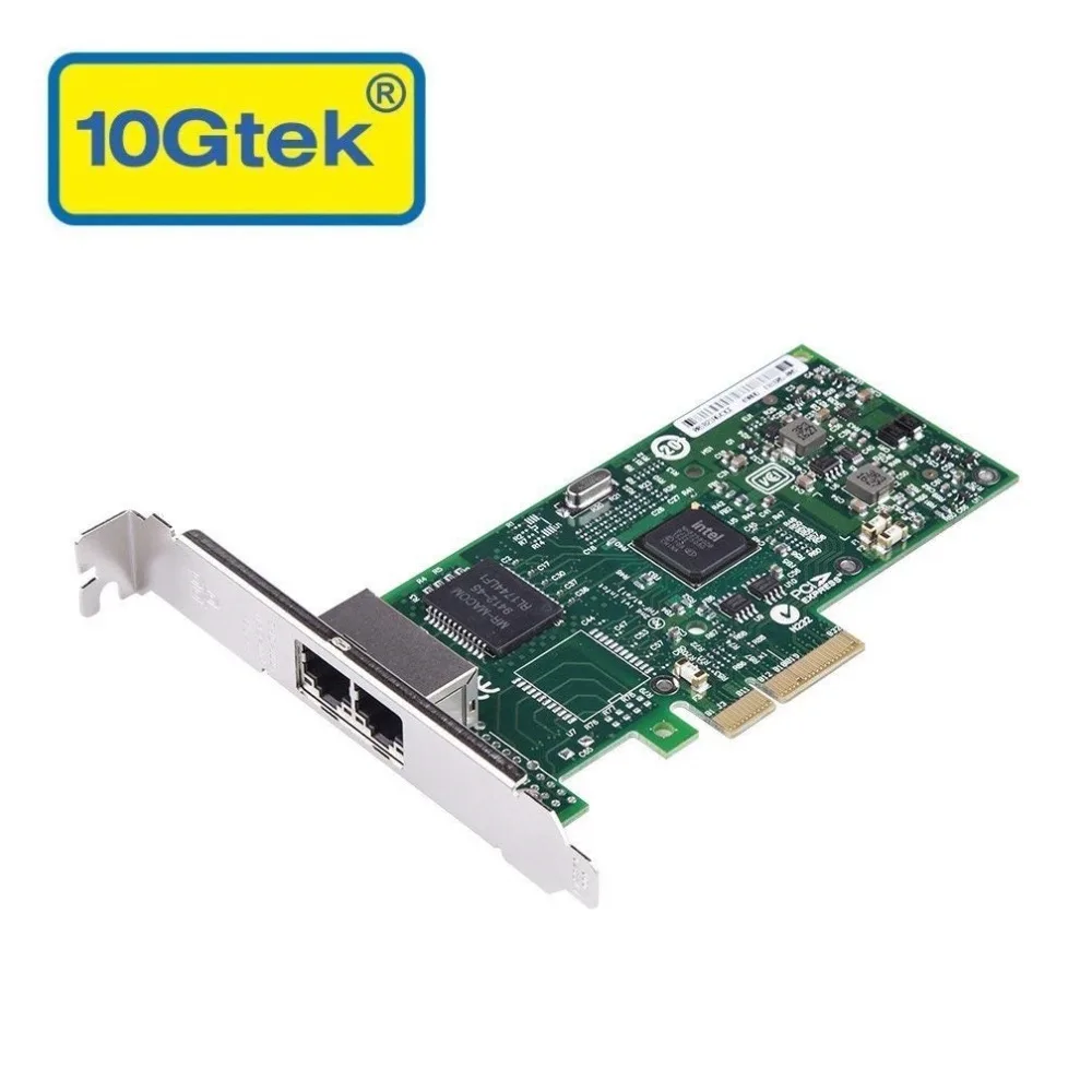 10Gtek for Intel 82580 Chipset 1G Ethernet Server Adapter (NIC), Dual Copper RJ45 Ports, PCIE 2.0, Same as I340-T2
10Gtek for Intel 82580 Chipset 1G Ethernet Server Adapter (NIC), Dual Copper RJ45 Ports, PCIE 2.0, Same as I340-T2