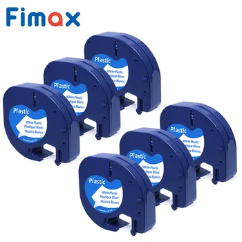 6 pcs Compatible for DYMO LetraTag Label Tape 91201 91221 91331 59422 Black on White 12mm*4m(1/2"x 13') Plastic label printer
6 pcs Compatible for DYMO LetraTag Label Tape 91201 91221 91331 59422 Black on White 12mm*4m(1/2"x 13') Plastic label printer