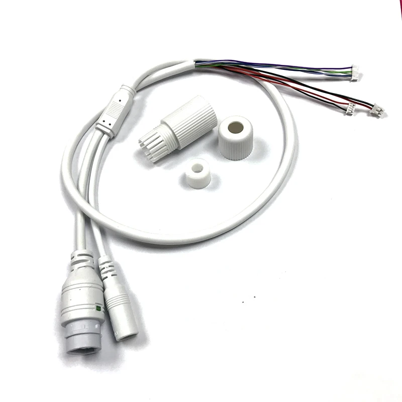 SMTSEC Board Camera Extend Cable RJ45+DC Ethernet and DC Power Port CCTV Network Cable Pigtail For Security IP Camera module ARW
SMTSEC Board Camera Extend Cable RJ45+DC Ethernet and DC Power Port CCTV Network Cable Pigtail For Security IP Camera module ARW