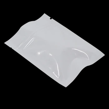 100PCS 6 Sizes White Food Package Bags Reusable Aluminum Foil Zipper Bags Coffee Beans Spices Storage Bags Pouches for Kitchen
100PCS 6 Sizes White Food Package Bags Reusable Aluminum Foil Zipper Bags Coffee Beans Spices Storage Bags Pouches for Kitchen