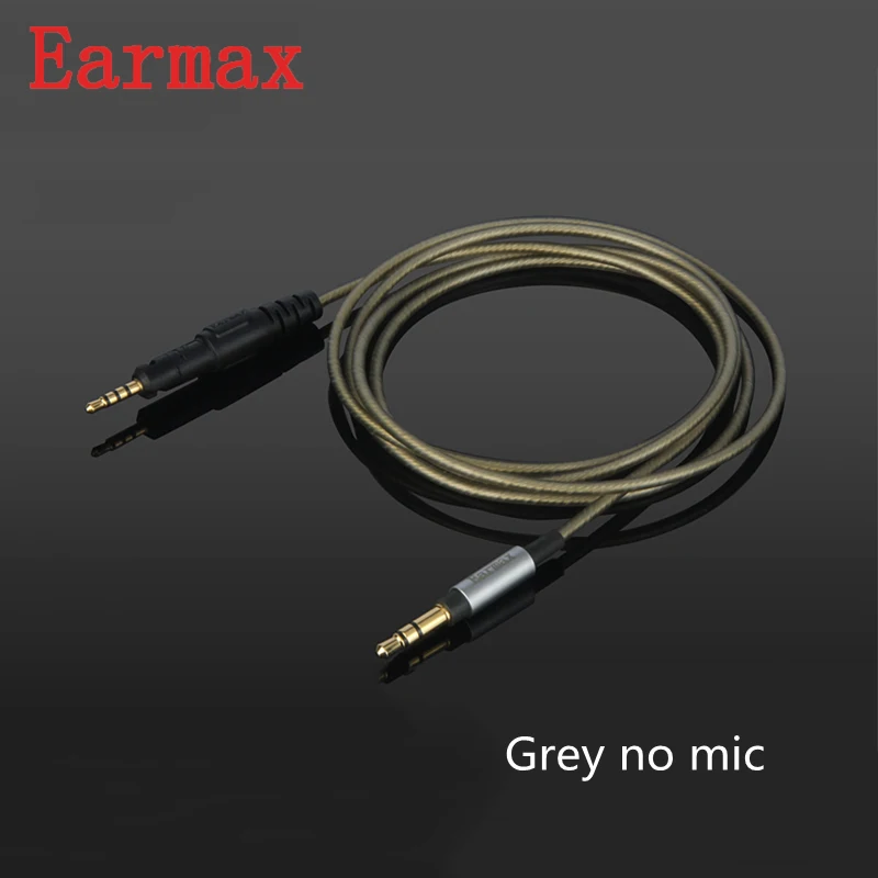 Earmax 3.5mm To 2.5mm HIFI Silver Plated Replacement Wire Headphone Upgrade Cable For ATH-M40x ATH-M50x ATH-M70x
Earmax 3.5mm To 2.5mm HIFI Silver Plated Replacement Wire Headphone Upgrade Cable For ATH-M40x ATH-M50x ATH-M70x