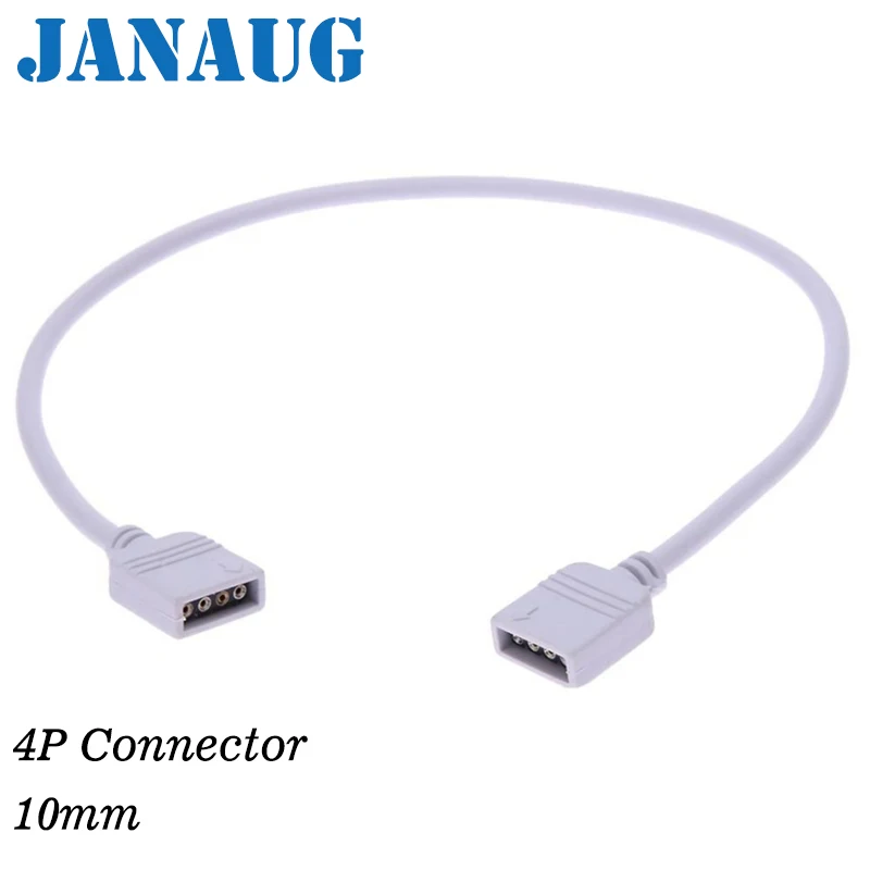 4 PIN RGB 5P RGBW led connector Extension Cable cord Wire + 4pin connectors 1M for SMD 5050 3528 RGB LED Strip light
4 PIN RGB 5P RGBW led connector Extension Cable cord Wire + 4pin connectors 1M for SMD 5050 3528 RGB LED Strip light