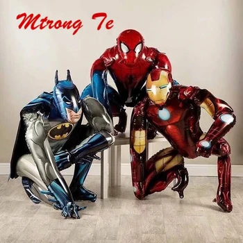 3D Iron Ball man Batman Spider Cartoon man Foil Helium Balloons Avengers Super Hero Birthday Party Decoration Globos Kids Toys
3D Iron Ball man Batman Spider Cartoon man Foil Helium Balloons Avengers Super Hero Birthday Party Decoration Globos Kids Toys