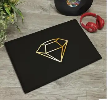 50cmx80cm Diamond Printed Rectangular plush rug Carpet Living Room Dining Room Kitchen Anti Skid Foot Mat Door mat
50cmx80cm Diamond Printed Rectangular plush rug Carpet Living Room Dining Room Kitchen Anti Skid Foot Mat Door mat