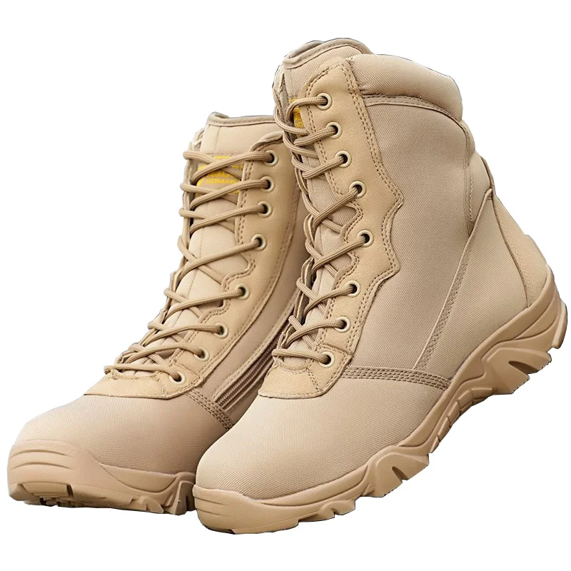 Desert Tactical Military Boots Men Botas Militares Winter Autumn Army Combat Shoes Sapato Masculino Special Force Work CS Shoes
Desert Tactical Military Boots Men Botas Militares Winter Autumn Army Combat Shoes Sapato Masculino Special Force Work CS Shoes