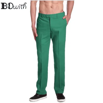 2019 Newest Green Men's Slim Fit suit Trousers Casual Wedding Straight Male Pants Flat Front Dress Pants For Holiday Party
2019 Newest Green Men's Slim Fit suit Trousers Casual Wedding Straight Male Pants Flat Front Dress Pants For Holiday Party