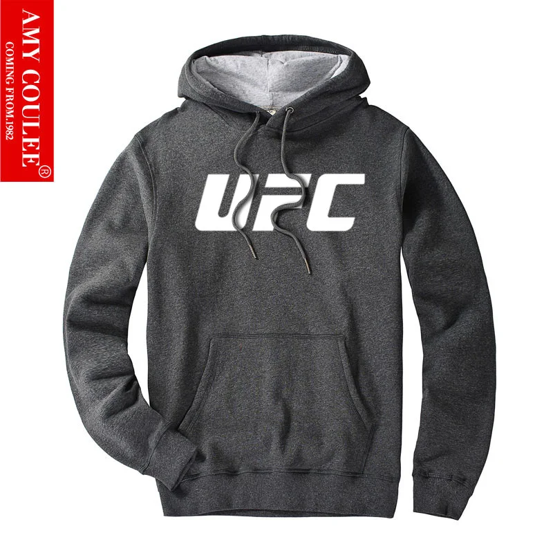 mens casual hoodies 100% Cotton sweatshirt dark gray(2)
