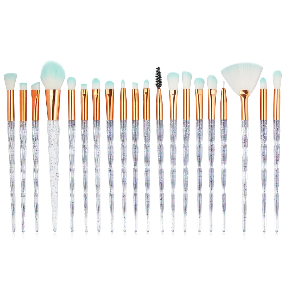 MAANGE Pro 20/15/10pcs Cosmetic Makeup Brush Foundation Eyeshadow Eyeliner Lip Glitter Diamond Handle Makeup Brushes Set
MAANGE Pro 20/15/10pcs Cosmetic Makeup Brush Foundation Eyeshadow Eyeliner Lip Glitter Diamond Handle Makeup Brushes Set