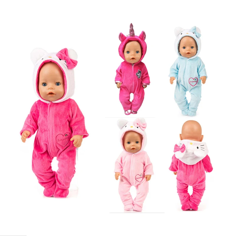 Fit 18 inch 40-43cm Doll Clothes Born New Baby Doll Unicorn Mermaid Camel Clothes accessories For Baby Gift
Fit 18 inch 40-43cm Doll Clothes Born New Baby Doll Unicorn Mermaid Camel Clothes accessories For Baby Gift