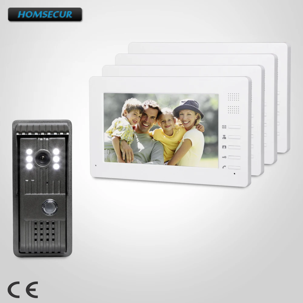 HOMSECUR 7inch Wired Video Door Intercom System with IR Night Vision for Home Security XC003+XM706
HOMSECUR 7inch Wired Video Door Intercom System with IR Night Vision for Home Security XC003+XM706