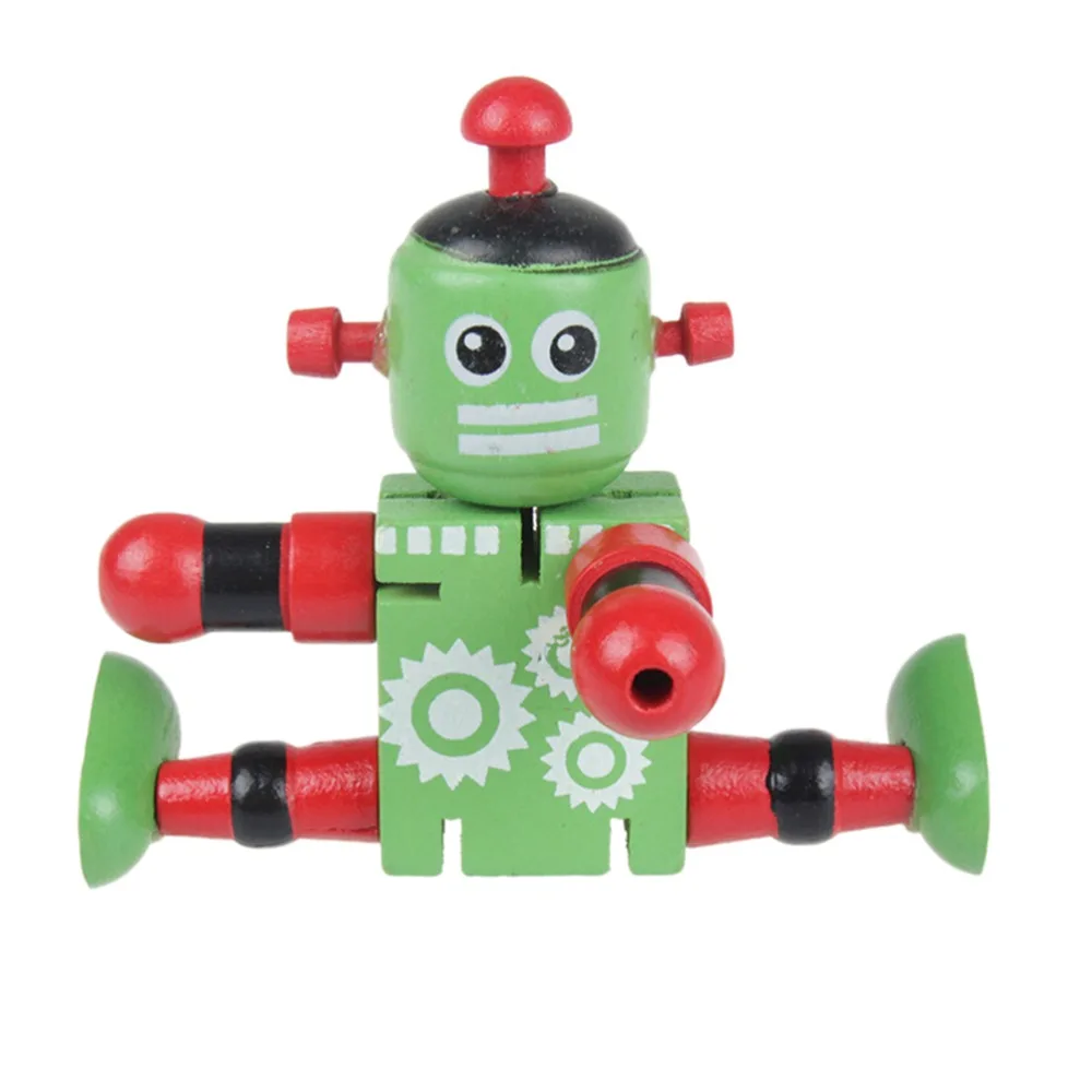 1 Pc Figures Kids Early Learning Toy Wooden Robot Toy Children Baby Learning Educational Toy Style Random
1 Pc Figures Kids Early Learning Toy Wooden Robot Toy Children Baby Learning Educational Toy Style Random