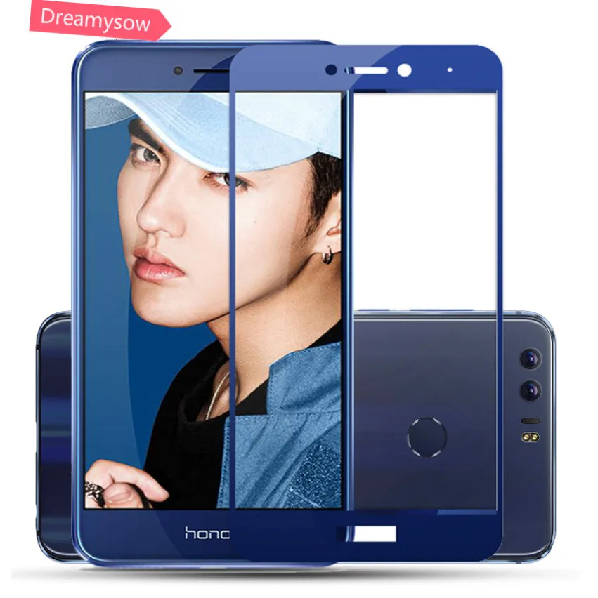 Закаленное стекло пленка для Huawei P20 Pro Honor 9 8 Lite P8 2017 Для P Smart 6A 7X V9 Полный изогнутый