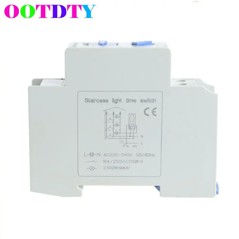 Stair Light Delay Timer DHC18 Relay Normally Open Contact Adjustable