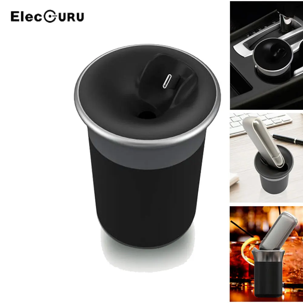 2-in-1 Car Charger Holder Base for IQOS 3.0 Electronic Cigarette Holder Stand Charging Dock With Disused Cigarette Butts Storage
2-in-1 Car Charger Holder Base for IQOS 3.0 Electronic Cigarette Holder Stand Charging Dock With Disused Cigarette Butts Storage