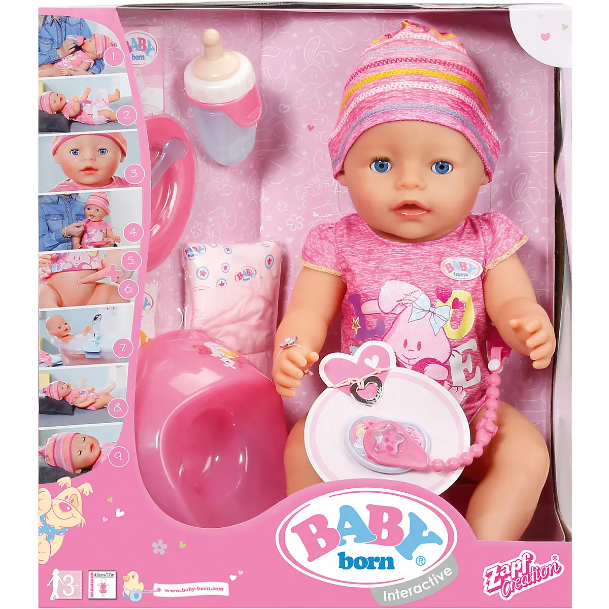 baby born annabell interactive