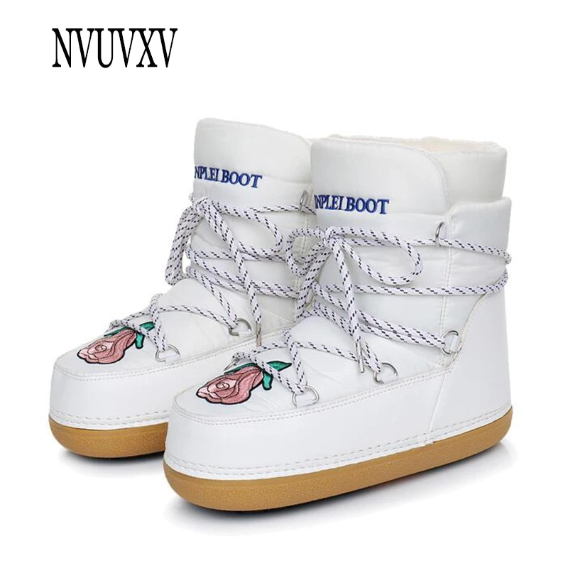 Fashion lace up embroidery Women's boots ski boots Space boots winter warm plus cashmere bottom snow boots bread boots sh038
Fashion lace up embroidery Women's boots ski boots Space boots winter warm plus cashmere bottom snow boots bread boots sh038