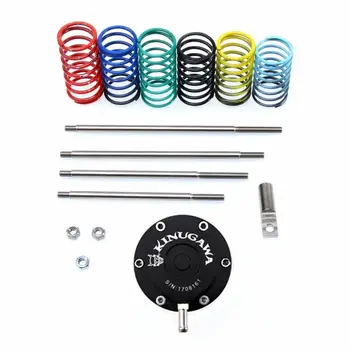 Kinugawa Adjustable Turbo Wastegate Actuator w/ 6 x spring & 4 x Rod for Universal
Kinugawa Adjustable Turbo Wastegate Actuator w/ 6 x spring & 4 x Rod for Universal