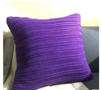 45x45cm purple wool cushion cover knitted lumbar pillowcase decorative throw pillow cover sofa chair pillow case indoor
45x45cm purple wool cushion cover knitted lumbar pillowcase decorative throw pillow cover sofa chair pillow case indoor