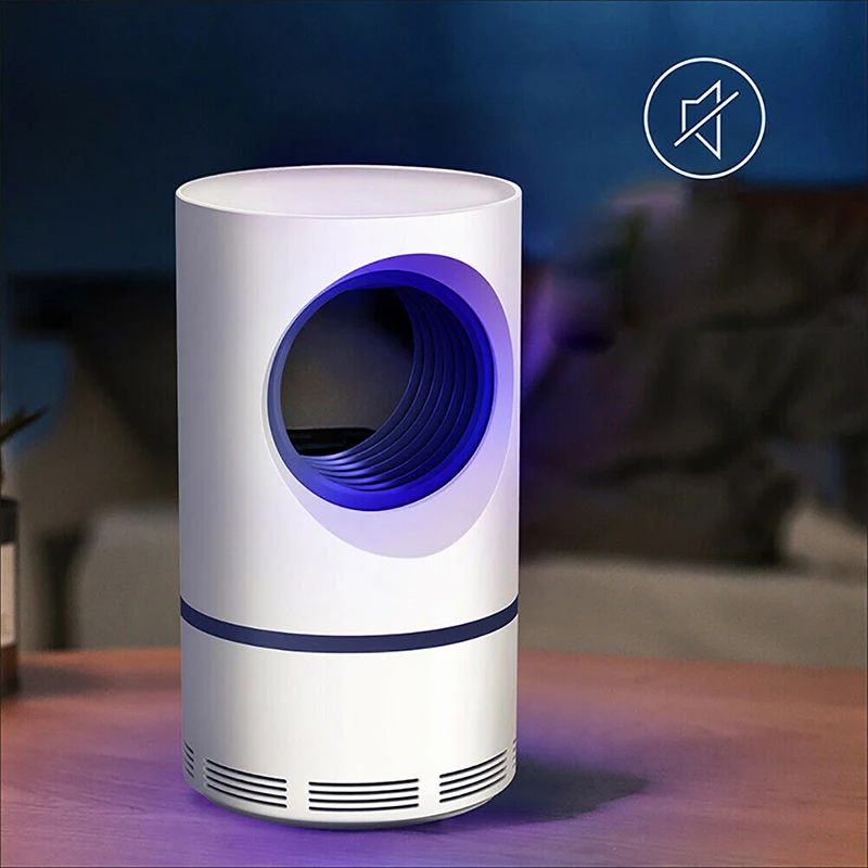 Новый ультрафиолетовый светильник от комаров бесшумная USB ловушка для