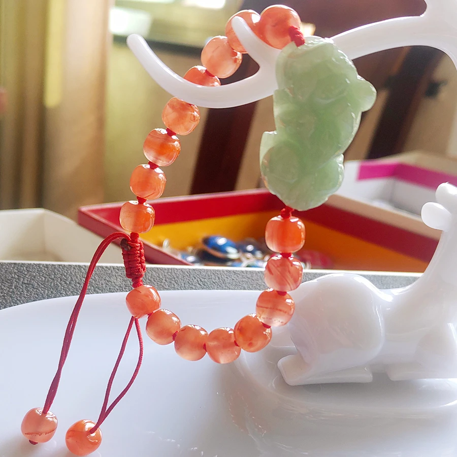 8 mm Chakra Bracelet Jewelry Handmade top Natural precious spittor South red stone Bead Mala Bracelet charm bracelet women
8 mm Chakra Bracelet Jewelry Handmade top Natural precious spittor South red stone Bead Mala Bracelet charm bracelet women