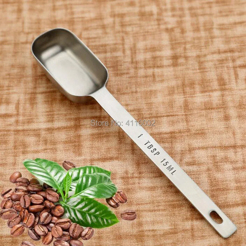 100pcs 15ml Stainless Steel Measuring Spoons With Scale Coffee Bean Powder Measuring Long Handle Spoon Kitchen Tool
100pcs 15ml Stainless Steel Measuring Spoons With Scale Coffee Bean Powder Measuring Long Handle Spoon Kitchen Tool