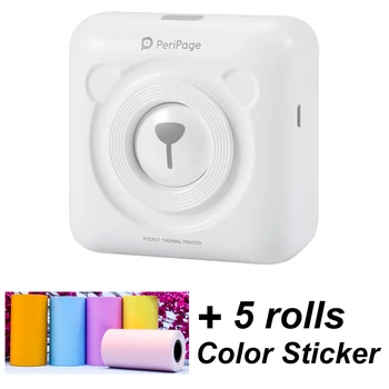 M58D Mini Portable Photo Printer Thermal Bluetooth Printer for iPhone Android Free APP Sticker Receipt Printer 6 rolls label
M58D Mini Portable Photo Printer Thermal Bluetooth Printer for iPhone Android Free APP Sticker Receipt Printer 6 rolls label