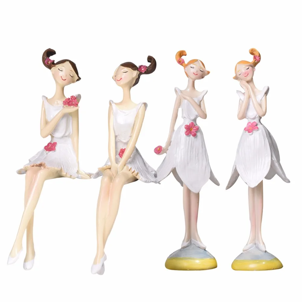 Originality Home Furnishing decoration angel girl Ornament Lovely figurine doll Fairy Resin birthday present Small ornaments
Originality Home Furnishing decoration angel girl Ornament Lovely figurine doll Fairy Resin birthday present Small ornaments