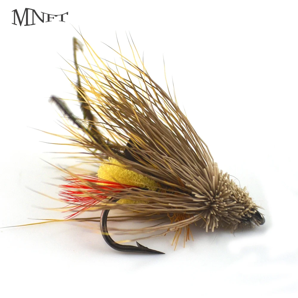 MNFT 10PCS 6# Fly Fishing Grass Hopper Flies Trout Flies Fly fishing Tail Possession Have Egg Muddler Minnow Bait
MNFT 10PCS 6# Fly Fishing Grass Hopper Flies Trout Flies Fly fishing Tail Possession Have Egg Muddler Minnow Bait