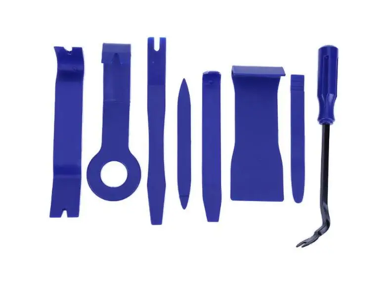 8Pcs/Set plastic car repair tool Voiture inside Door plank lever Auto door removal tools Car stereo disassembly tool hot sale
8Pcs/Set plastic car repair tool Voiture inside Door plank lever Auto door removal tools Car stereo disassembly tool hot sale
