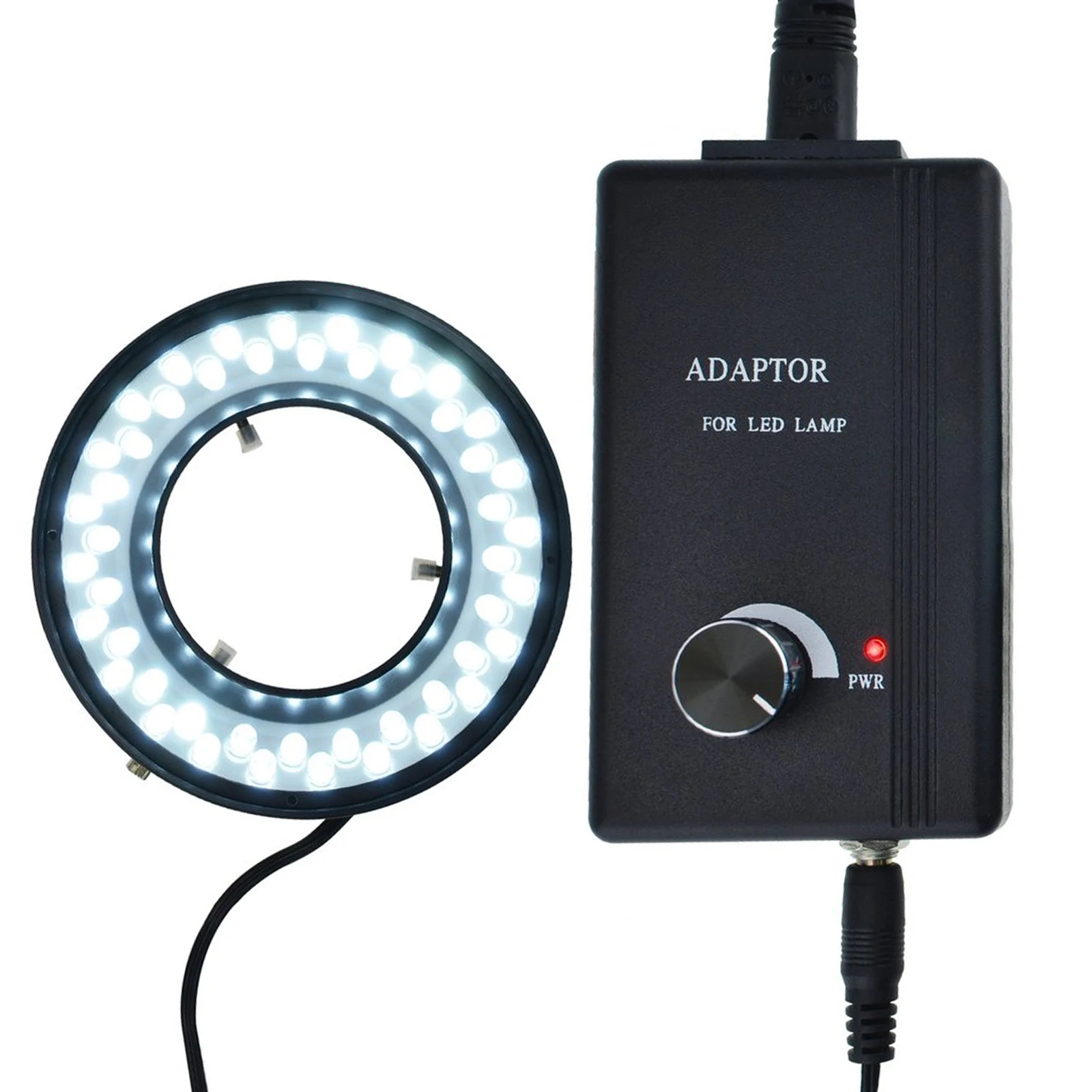 

Lamp Camera Microscope 48 LED Bulb Ring Light 43mm-151mm Light range Illuminator Illumination 110V/220V