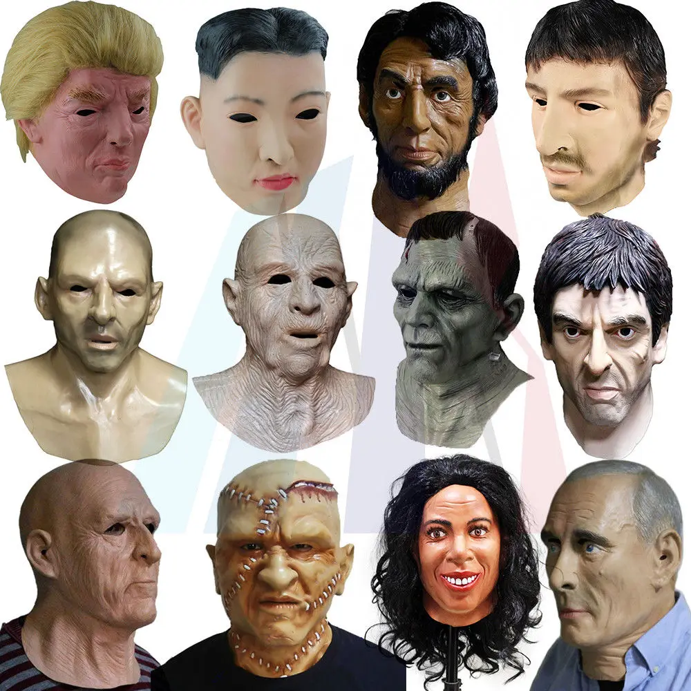 Realistic Celebrity Old Man Female Head Halloween Costume President Latex Mask Costume Party Cosplay Decoration Props
Realistic Celebrity Old Man Female Head Halloween Costume President Latex Mask Costume Party Cosplay Decoration Props