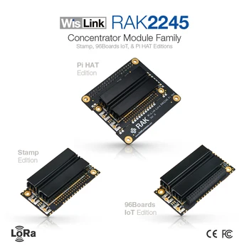 RAK2245 WisLink Concentrator Module Family / Stamp, 96Boards, & Raspberry PI form factor,support 8 channels, UART Version
RAK2245 WisLink Concentrator Module Family / Stamp, 96Boards, & Raspberry PI form factor,support 8 channels, UART Version