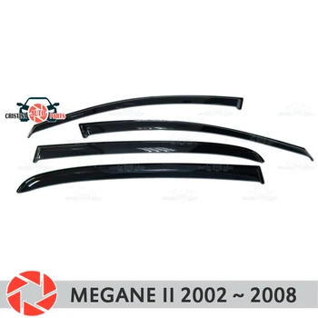 Window deflector for Renault Megane 2 2002-2008 rain deflector dirt protection car styling decoration accessories molding
Window deflector for Renault Megane 2 2002-2008 rain deflector dirt protection car styling decoration accessories molding