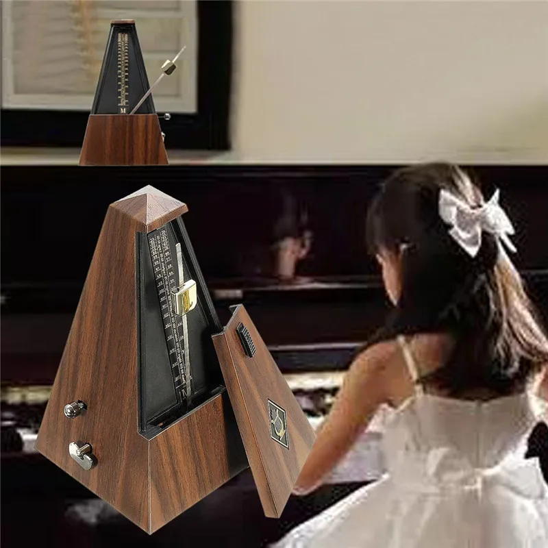 High Accuracy Vintage Style Professional Mechanical Metronome Piano Guitar Violin Rhythm Instrument
High Accuracy Vintage Style Professional Mechanical Metronome Piano Guitar Violin Rhythm Instrument