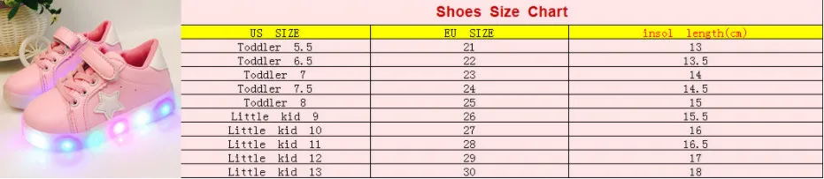 Toddler Age To Shoe Size Chart