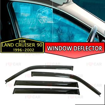 Window deflector for Toyota Land Cruiser 90 1996-2002 car window deflector wind guard vent sun rain visor cover car styling
Window deflector for Toyota Land Cruiser 90 1996-2002 car window deflector wind guard vent sun rain visor cover car styling