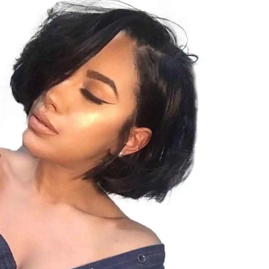RXY Bob Wig Short Human Hair Wigs For Black Women 150% Density 13x6 Brazilian Remy Bob Lace Front Human Hair Wigs With Baby Hair
RXY Bob Wig Short Human Hair Wigs For Black Women 150% Density 13x6 Brazilian Remy Bob Lace Front Human Hair Wigs With Baby Hair