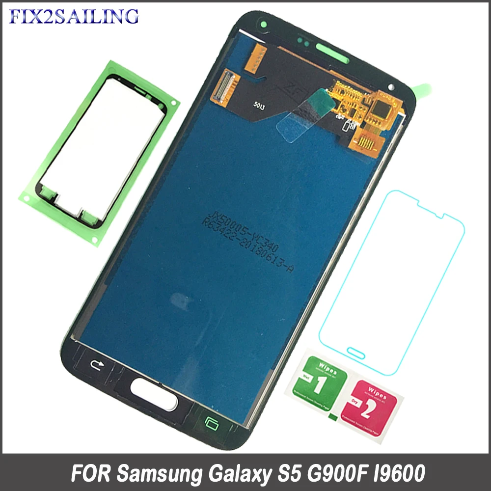 For Samsung S5 LCD G900F Display LCD Screen Touch Digitizer Assembly for Samsung Galaxy S5 G900 G900F Brightness Adjustment
For Samsung S5 LCD G900F Display LCD Screen Touch Digitizer Assembly for Samsung Galaxy S5 G900 G900F Brightness Adjustment