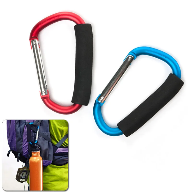 Multi-function Aluminum Climbing Carabiner D-Ring Key Chain Clip with Sponge Camping Key Ring Snap Hook Outdoor Travel Kit
Multi-function Aluminum Climbing Carabiner D-Ring Key Chain Clip with Sponge Camping Key Ring Snap Hook Outdoor Travel Kit