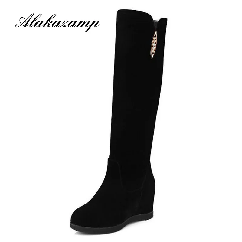 New 2019 Womens Thigh High Boots & Sexy Over the Knee Boots & Height Increasing High Heel Long Boots Black with Zipper AP-367
New 2019 Womens Thigh High Boots & Sexy Over the Knee Boots & Height Increasing High Heel Long Boots Black with Zipper AP-367
