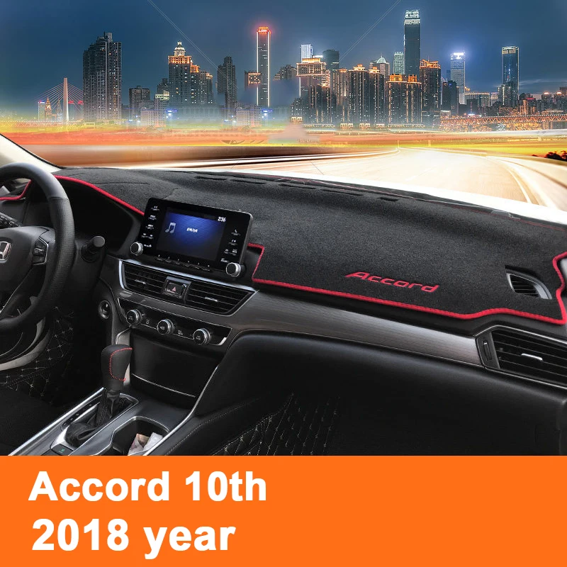Fit For Honda Accord 10 th 2018 Car Dashboard Cover Mat Avoid Light Pad Instrument Platform Dash Board Cushion Carpet Protector
Fit For Honda Accord 10 th 2018 Car Dashboard Cover Mat Avoid Light Pad Instrument Platform Dash Board Cushion Carpet Protector