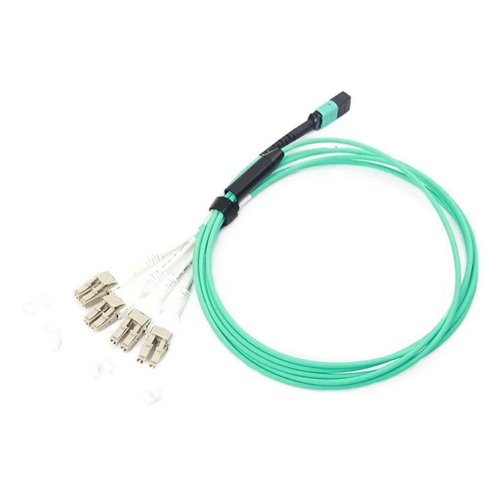 10Gtek 1-Meter (3.3 Feet) OM3 MPO-8xLC Fiber Optical Cable, Multimode Duplex 40G 50/125 8-Core PC Polish Fiber Jumper Patch Cord
10Gtek 1-Meter (3.3 Feet) OM3 MPO-8xLC Fiber Optical Cable, Multimode Duplex 40G 50/125 8-Core PC Polish Fiber Jumper Patch Cord