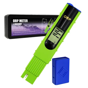 ORP Redox Meter Tester -1999~1999mV, 1-point Calibration, Oxidation Reduction Potential, Aquariums, Swimming Pools, Aquaculture
ORP Redox Meter Tester -1999~1999mV, 1-point Calibration, Oxidation Reduction Potential, Aquariums, Swimming Pools, Aquaculture